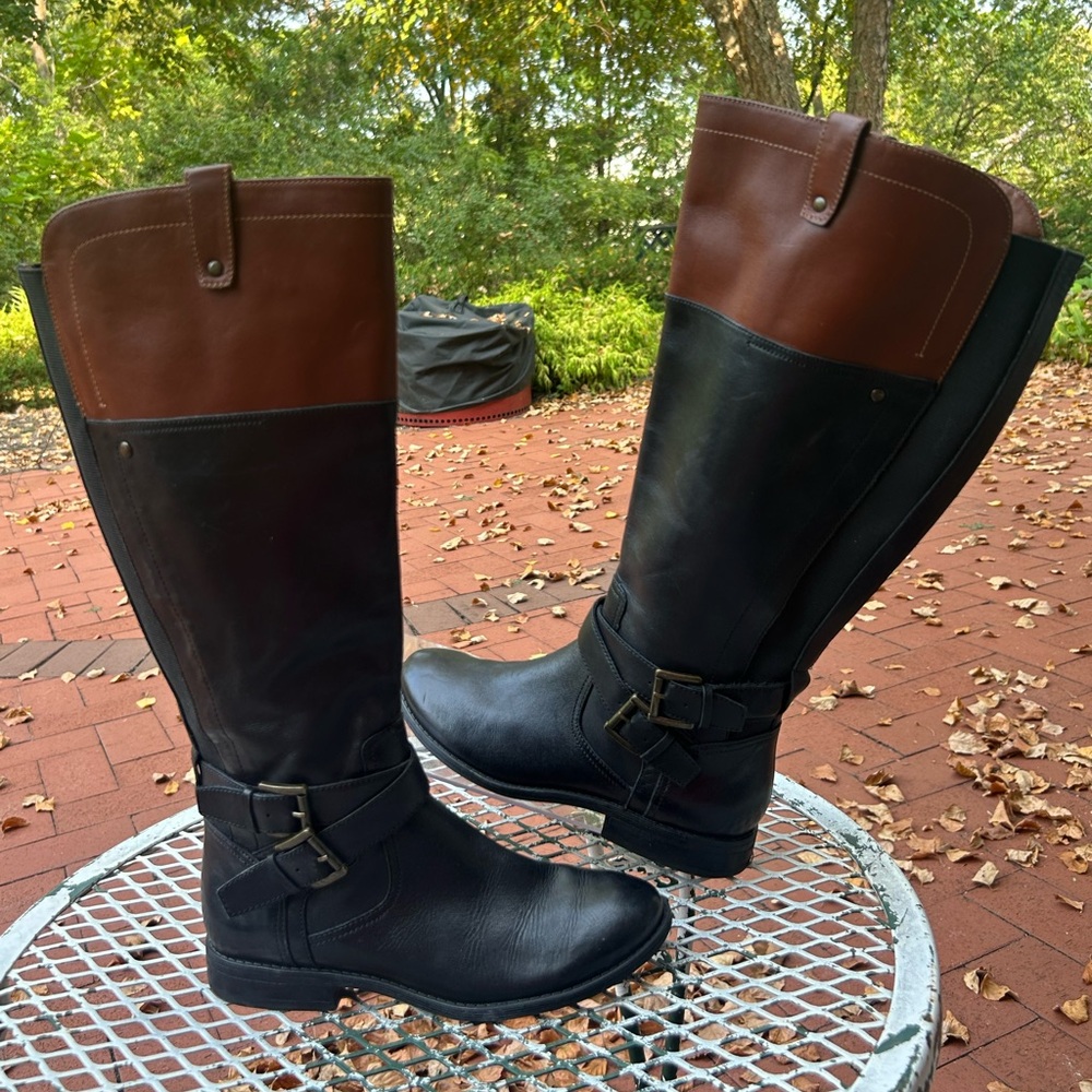 Marc Fisher Leather Riding Boots